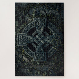 Celtic Knot Cross Jigsaw Puzzle ジグソーパズル
