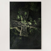 Celtic Knot Cross Jigsaw Puzzle ジグソーパズル (縦)