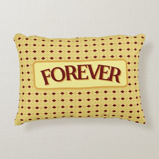 Celtic knot in gold アクセントクッション (正面)