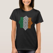 Celtic Knot Ireland Flag St Patricks Day for Men W Tシャツ (正面)
