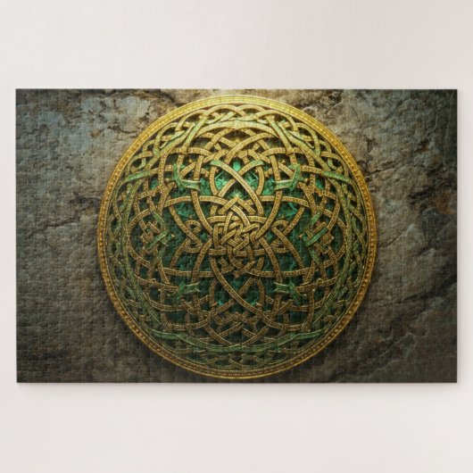 Celtic Knot Mandala Jigsaw Puzzle ジグソーパズル (横)