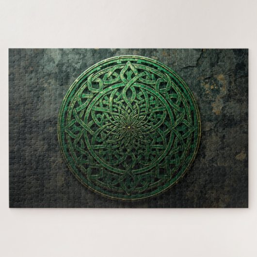 Celtic Knot Mandala Jigsaw Puzzle ジグソーパズル (横)