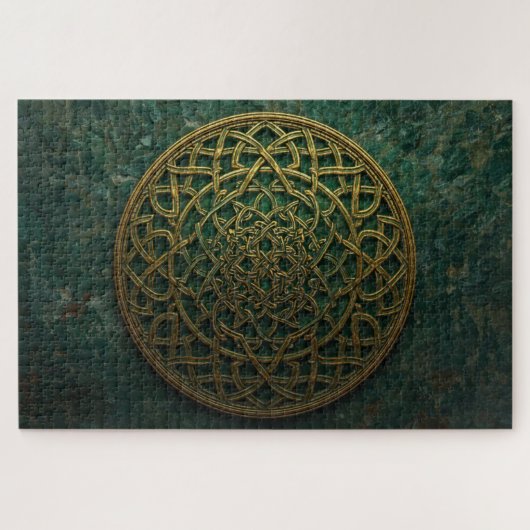 Celtic Knot Mandala Jigsaw Puzzle ジグソーパズル (横)