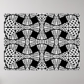 Celtic knot pattern ポスター (正面)