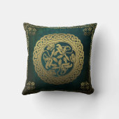 Celtic Knot Throw Pillow クッション (裏面)