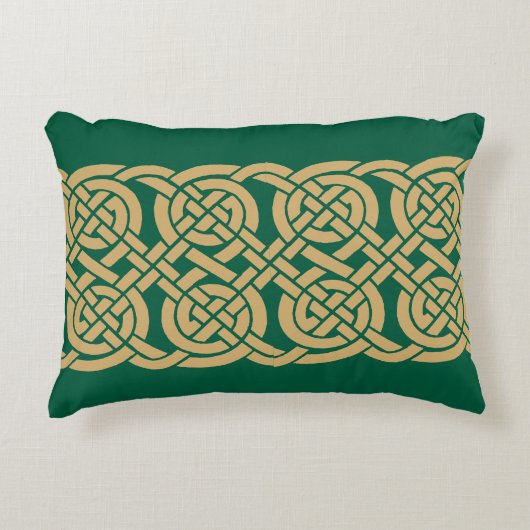 Celtic Knots Frieze Pattern アクセントクッション (正面)