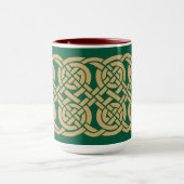 Celtic Knots Frieze Pattern マグカップ (中央)