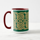 Celtic Knots Frieze Pattern マグカップ (左)