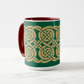 Celtic Knots Frieze Pattern マグカップ (正面左)
