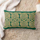 Celtic Knots Frieze Pattern ランバークッション (ブランケット)