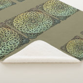 Celtic Knotwork Mandala  シェルパブランケット (3/4)