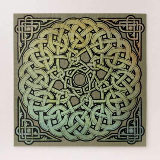 Celtic Knotwork Mandala  ジグソーパズル (縦)
