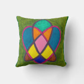 Celtic love knot cushion クッション (裏面)