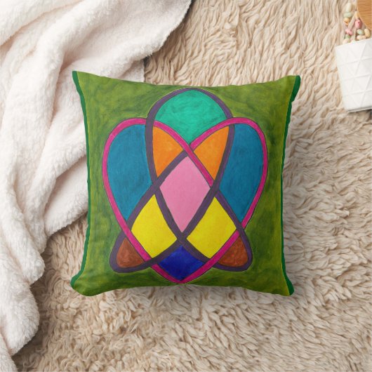 Celtic love knot cushion クッション (ブランケット)