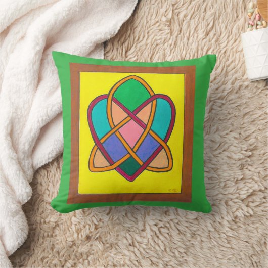 Celtic Love Knot cushion クッション (ブランケット)
