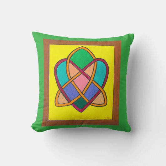 Celtic Love Knot cushion クッション (正面)