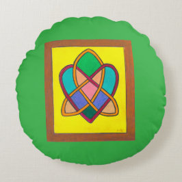 Celtic Love Knot round cushion ラウンドクッション