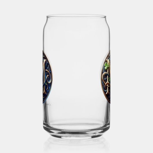 Celtic Monogram Can Glass Set ガラス缶 (右)