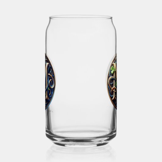 Celtic Monogram Can Glass Set ガラス缶 (左)