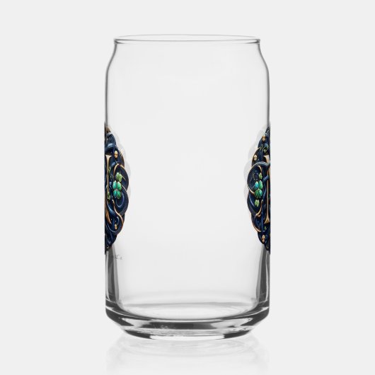 Celtic Monogram Can Glass Set ガラス缶 (左)
