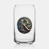 Celtic Monogram Can Glass Set ガラス缶 (正面)