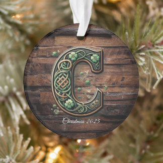 Celtic monogram letter ornament オーナメント