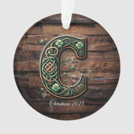 Celtic monogram letter ornament オーナメント