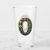 Celtic Monogram Pint Glass タンブラーグラス (裏面)