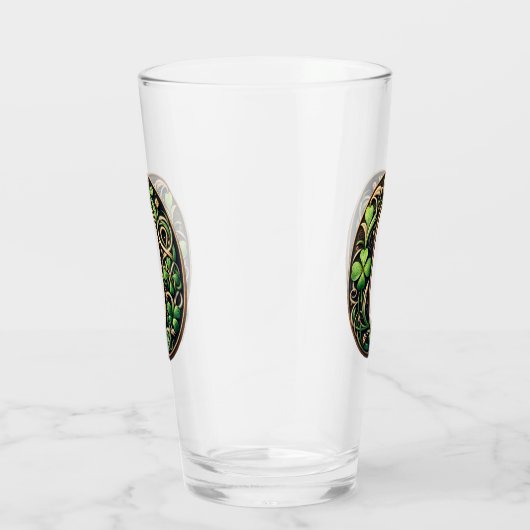 Celtic Monogram Pint Glass タンブラーグラス (右)