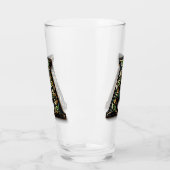 Celtic Monogram Pint Glass タンブラーグラス (左)