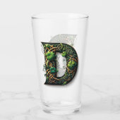 Celtic Monogram Pint Glass タンブラーグラス (裏面)