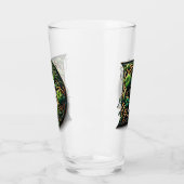 Celtic Monogram Pint Glass タンブラーグラス (左)