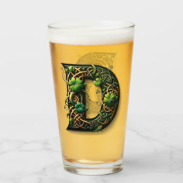 Celtic Monogram Pint Glass タンブラーグラス