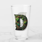 Celtic Monogram Pint Glass タンブラーグラス (正面)