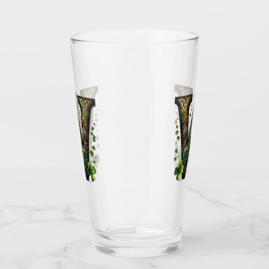 Celtic Monogram Pint Glass タンブラーグラス (右)