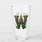 Celtic Monogram Pint Glass タンブラーグラス (正面)