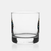 Celtic Monogram Rocks Glass Set ウイスキーグラス (左)