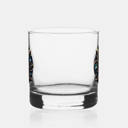 Celtic Monogram Rocks Glass Set ウイスキーグラス (右)