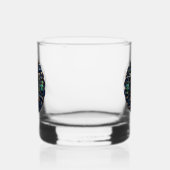 Celtic Monogram Rocks Glass Set ウイスキーグラス (左)
