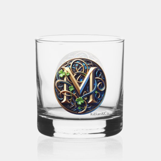 Celtic Monogram Rocks Glass Set ウイスキーグラス (裏面)