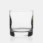 Celtic Monogram Rocks Glass Set ウイスキーグラス (左)