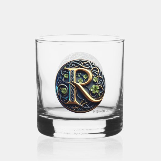Celtic Monogram Rocks Glass Set ウイスキーグラス (裏面)