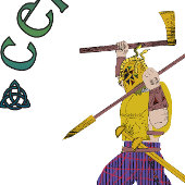 Celtic Pride Shirt Celtic Warrior Tシャツ