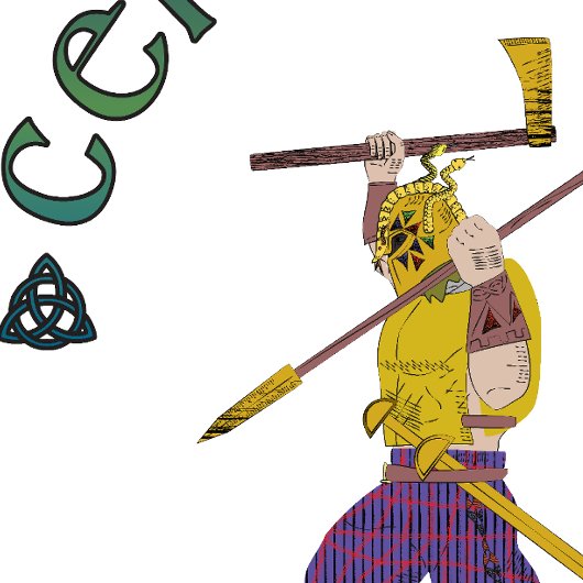 Celtic Pride Shirt Celtic Warrior  Tシャツ