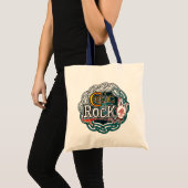 Celtic rock トートバッグ (正面(商品))