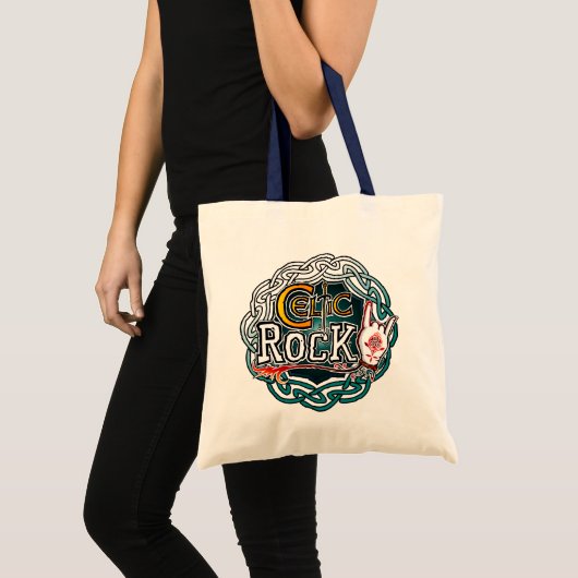 Celtic rock トートバッグ (正面(商品))