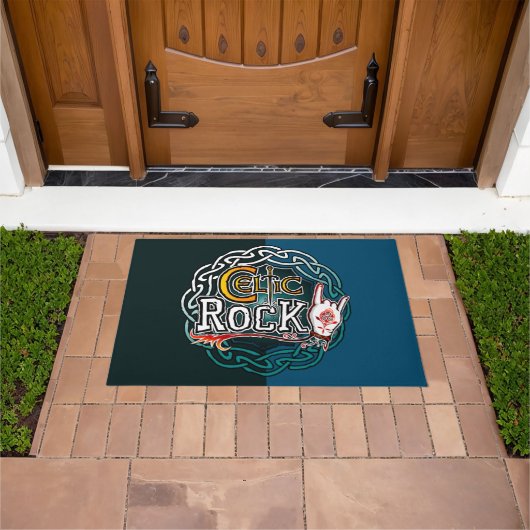 Celtic rock ドアマット (室外)