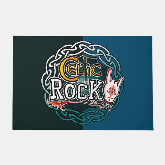 Celtic rock ドアマット (正面)