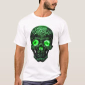 Celtic Rune Skull Tシャツ (正面)