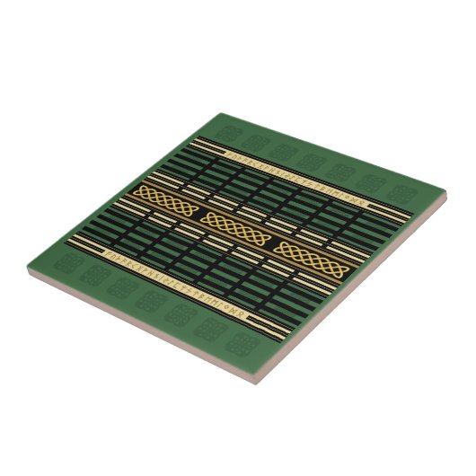 Celtic Runes 2 Ceramic Tile タイル (側面)